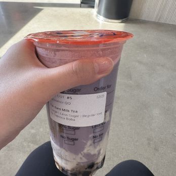 Hong Kong Tea House - T4. Taro Milk Tea - Asian Fusion Near Me - Centreville, Virginia Hong Kong Tea House - T4. Taro Milk Tea - Asian Fusion Near Me - Centreville, Virginia