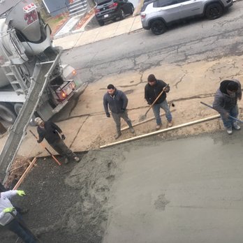 Commonwealth Masonry & Paving - Concrete prep began 5:30 am - Masonry/Concrete Near Me - Newton, Massachusetts