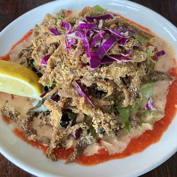 Modern Love - Oyster mushroom calamari - Vegan Near Me - Omaha, Nebraska