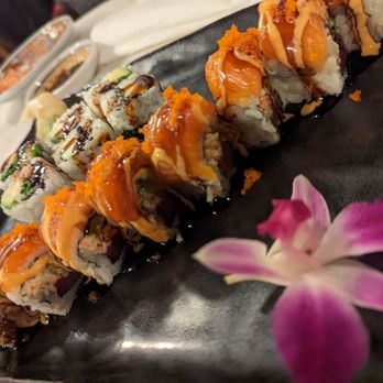 Samurai Sushi - Red Bull Roll, Eel Avocado Roll - Japanese Near Me - Jersey City, New Jersey Samurai Sushi - Red Bull Roll, Eel Avocado Roll - Japanese Near Me - Jersey City, New Jersey