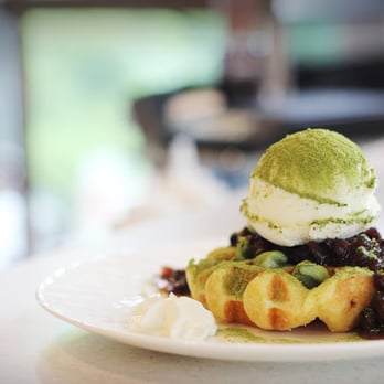 Tealips Cafe - Matcha Liege Waffle - Bubble Tea Near Me - Burnaby, British Columbia Tealips Cafe - Matcha Liege Waffle - Bubble Tea Near Me - Burnaby, British Columbia
