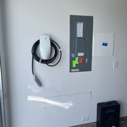 State Street Electric - This 60 amp Tesla charger was installed in Meridian. Electric vehicle charger installation is one of our specialties.