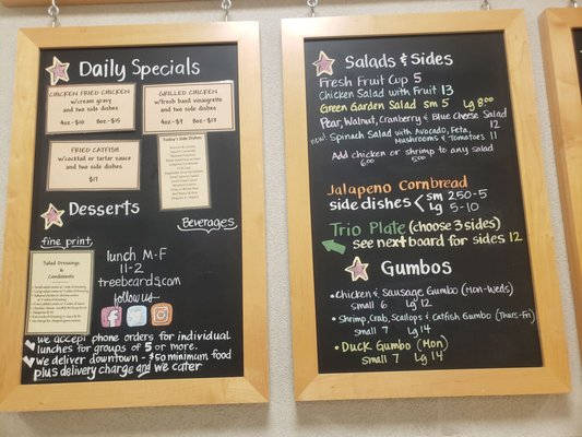 Menu photo 2 Treebeards Houston, TX