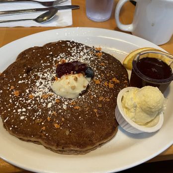 14 Carrot Cafe - Carrot cake pancake! So good! - Breakfast & Brunch Near Me - Seattle, Washington