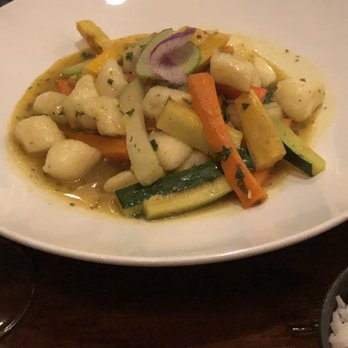 Samba Montclair - Vegan yuca gnocchi. Desperately needed some salt and taste. - Brazilian Near Me - Montclair, New Jersey Samba Montclair - Vegan yuca gnocchi. Desperately needed some salt and taste. - Brazilian Near Me - Montclair, New Jersey