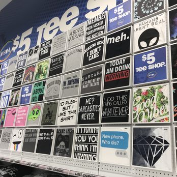 Five Below - Some of these shirts were funny - Discount Store Near Me - Alhambra, California