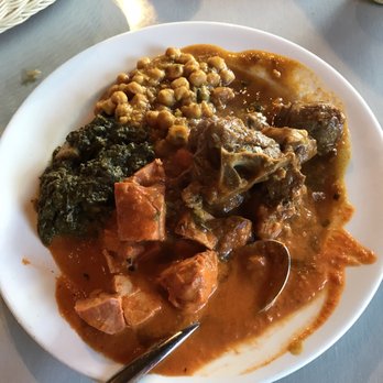 India Bistro - Butter chicken, spinach paneer, chole and goat curry, average to bad taste. - Indian Near Me - Seattle, Washington India Bistro - Butter chicken, spinach paneer, chole and goat curry, average to bad taste. - Indian Near Me - Seattle, Washington