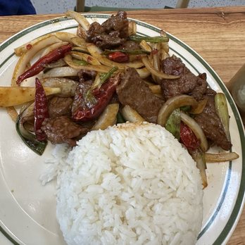 Snow Bliss - Mongolian beef with rice - Asian Fusion Near Me - San Francisco, California Snow Bliss - Mongolian beef with rice - Asian Fusion Near Me - San Francisco, California