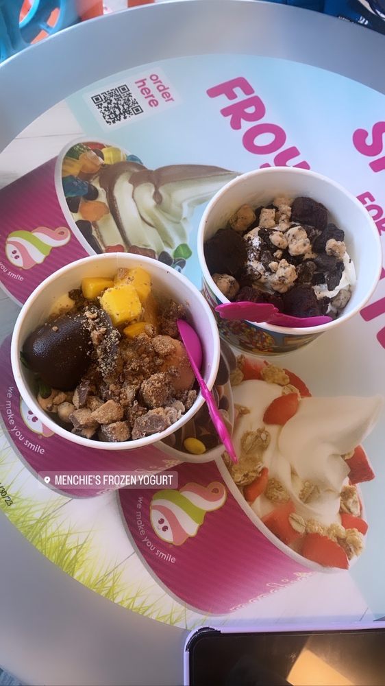 Menchie's gift card