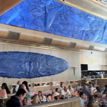 Sexy Fish Miami - more on IG: @_om_chic You can see the wall seating here. Hopefully these photos help guide your decision making of where you'll be seated. - Seafood Near Me - Miami, Florida