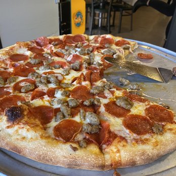 Fabiano's Pizzeria - Sausage and pepperoni pizza - Pizza Near Me - Newnan, Georgia