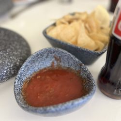 Medrano's - Homemade Salda Roja and Mexican Coke