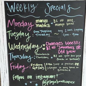 Playa Bowls - Juice Bars & Smoothies Near Me - Apex, North Carolina Playa Bowls - Juice Bars & Smoothies Near Me - Apex, North Carolina