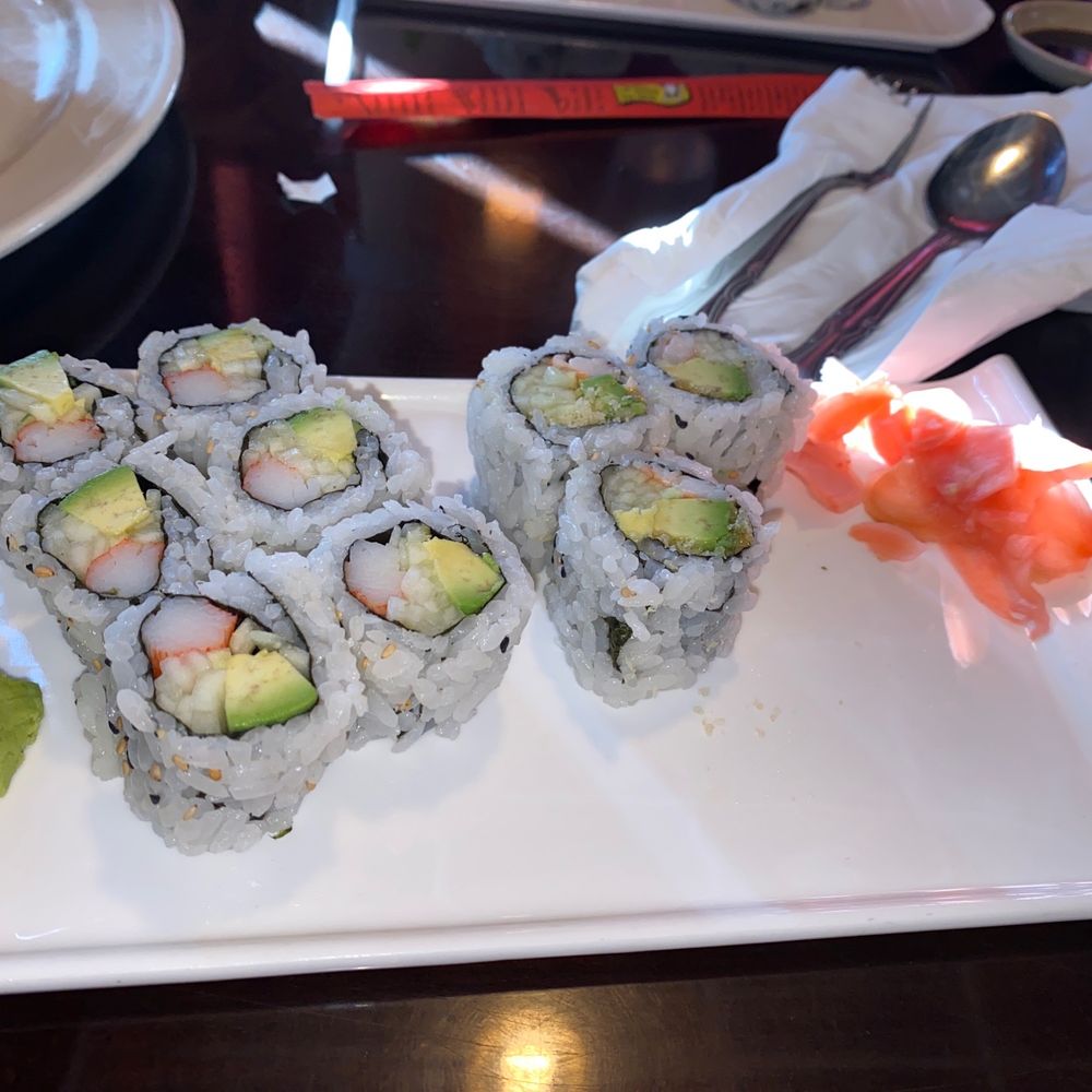 Rice Box - M12. Crunchy Shrimp Roll and M21. California Roll - Sushi Bars Near Me - Huntsville, Alabama Rice Box - M12. Crunchy Shrimp Roll and M21. California Roll - Sushi Bars Near Me - Huntsville, Alabama