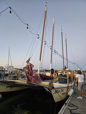Sailing Montauk's Catamaran Mon Tiki by null