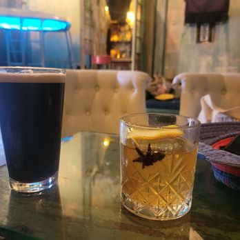 Ruin Bar - "The Dandy" (w/ Absinthe!) and a Modern Times Coffee Stout - Wine Bars Near Me - Costa Mesa, California Ruin Bar - "The Dandy" (w/ Absinthe!) and a Modern Times Coffee Stout - Wine Bars Near Me - Costa Mesa, California