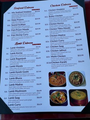 Menu photo 5 Vindaloo Indian Cuisine - Ellesmere Toronto, ON