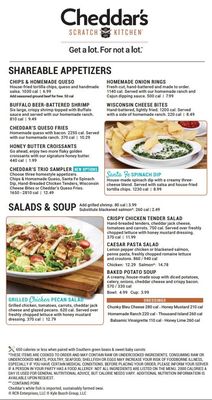 Menu photo 6 Cheddar's Scratch Kitchen The Colony, TX
