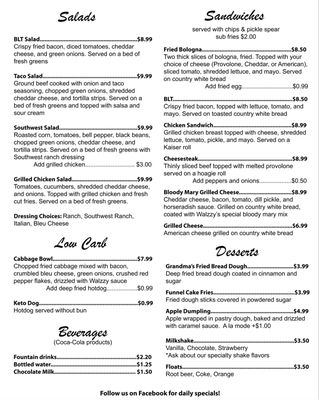 Menu photo 3 Walzzy's Hotdogs Morgantown, WV Menu photo 3 Walzzy's Hotdogs Morgantown, WV