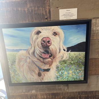 Lucky Dog Coffee - Art on the wall from men at the California Mens Colony. Martir is the artist. So talented! - Coffee & Tea Near Me - Simi Valley, California Lucky Dog Coffee - Art on the wall from men at the California Mens Colony. Martir is the artist. So talented! - Coffee & Tea Near Me - Simi Valley, California