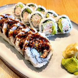 Sushi Box - BC Roll (6pcs) $7
California Roll (8pcs) $6