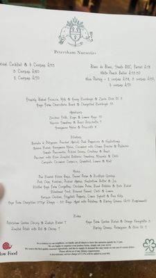Menu photo 1 Petersham Nurseries Cafe & Teahouse Esher, XGL
