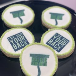 Sweet as Heaven Goodies - Custom photo and logo cookies