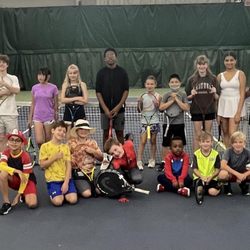 The Aspen Hill Club - Champion's Tennis Camp participants and coaches