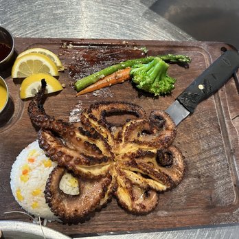 Culichis Urban Kitchen - Grilled Octopus. Sooo delicious!! The rice was buttery and is such a great complement with the octopus. - Sushi Bars Near Me - Gilroy, California Culichis Urban Kitchen - Grilled Octopus. Sooo delicious!! The rice was buttery and is such a great complement with the octopus. - Sushi Bars Near Me - Gilroy, California