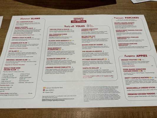 Menu photo 3 Denny's Restaurant Vancouver, BC Menu photo 3 Denny's Restaurant Vancouver, BC