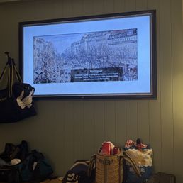 No signal on the television in the room or at the flick and float.
