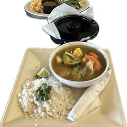Latin Grill - Carne asada tacos and Caldo de res