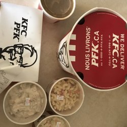 KFC - 18 piece chicken with 5 sides