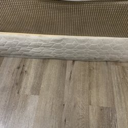 Hallmarc Inn - Mattress and box spring sitting on the floor