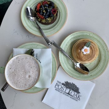 Bouchée Patisserie - Masala chai tea, berry tart and lemon meringue - Patisserie/Cake Shop Near Me - Houston, Texas