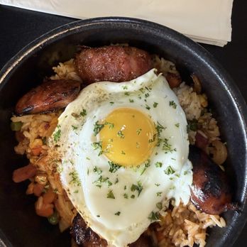 West Hill Deli - Kimchee fried rice with longanisa and egg - New American Near Me - Auburn, Washington West Hill Deli - Kimchee fried rice with longanisa and egg - New American Near Me - Auburn, Washington