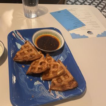 Milu - Waffled Scallion Pancake - Chinese Near Me - New York, New York Milu - Waffled Scallion Pancake - Chinese Near Me - New York, New York