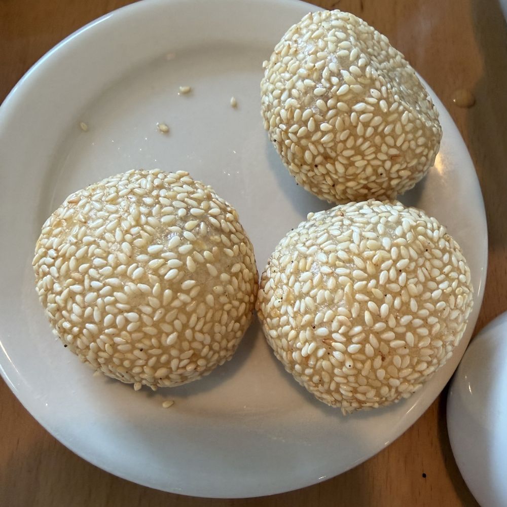 Uncle Yip's Restaurant - Sesame balls! First order of two!! - Dim Sum Near Me - Cincinnati, Ohio Uncle Yip's Restaurant - Sesame balls! First order of two!! - Dim Sum Near Me - Cincinnati, Ohio