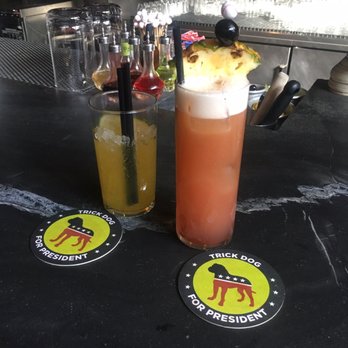 Trick Dog - One cocktail and one mocktail - Cocktail Bars Near Me - San Francisco, California Trick Dog - One cocktail and one mocktail - Cocktail Bars Near Me - San Francisco, California
