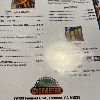 Classic Diner - Diners Near Me - Fremont, California Classic Diner - Diners Near Me - Fremont, California