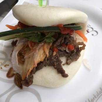 Mii Sandwich Co. - Bulgogi bao (with my own addition of Sriracha) - Vietnamese Near Me - Toronto, Ontario Mii Sandwich Co. - Bulgogi bao (with my own addition of Sriracha) - Vietnamese Near Me - Toronto, Ontario