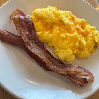 Scrambled - Eggs scrambled with cheese and bacon - Breakfast & Brunch Near Me - Henderson, Nevada