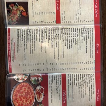 Angelina's Pizzeria - the menu and prices - Pizza Near Me - Deland, Florida