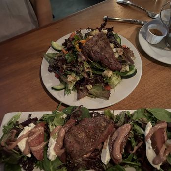 Fourth Street Mill - House salad and harvest salad - Wine Bars Near Me - La Verne, California