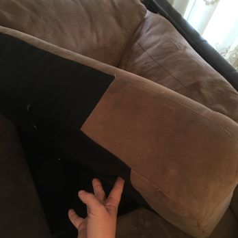 Berkeley Decor - Mind you they have 3 kids and 2 dogs so couch is "well" used. - Shades & Blinds Near Me - Frisco, Texas