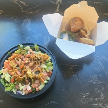 Tandoor Char House - Kachumber Salad And Vegetarian Samosas - Indian Near Me - Chicago, Illinois Tandoor Char House - Kachumber Salad And Vegetarian Samosas - Indian Near Me - Chicago, Illinois