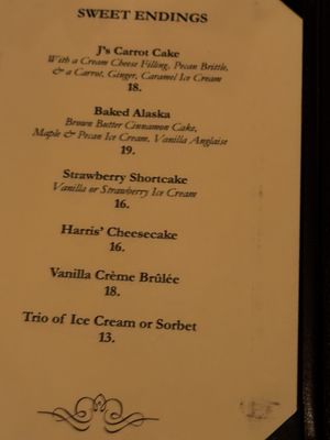 Menu photo 6 Harris' Restaurant San Francisco, CA Menu photo 6 Harris' Restaurant San Francisco, CA