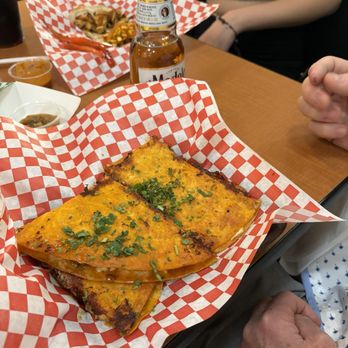 TACO PAPI - Carne Birria Pizza, the appetizer portion. - Tacos Near Me - Scottsdale, Arizona TACO PAPI - Carne Birria Pizza, the appetizer portion. - Tacos Near Me - Scottsdale, Arizona