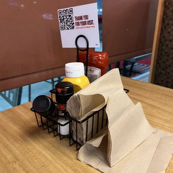 Smashburger - Tables a mess. - Burgers Near Me - Glendale, Colorado