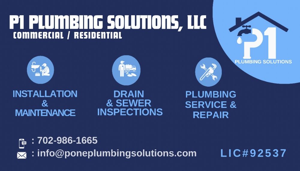 Slide of P1 Plumbing Solutions